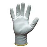 Перчатки нейлоновые белые с полиуретановым покрытием